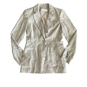 Calvin Klein Light Gray Blazer